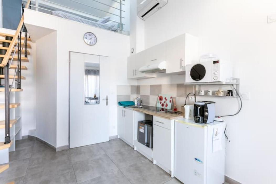 Studio meublé Saint-André-de-Sangonis Esterno foto