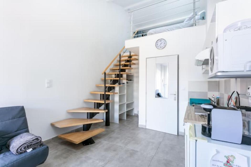 Studio meublé Saint-André-de-Sangonis Esterno foto