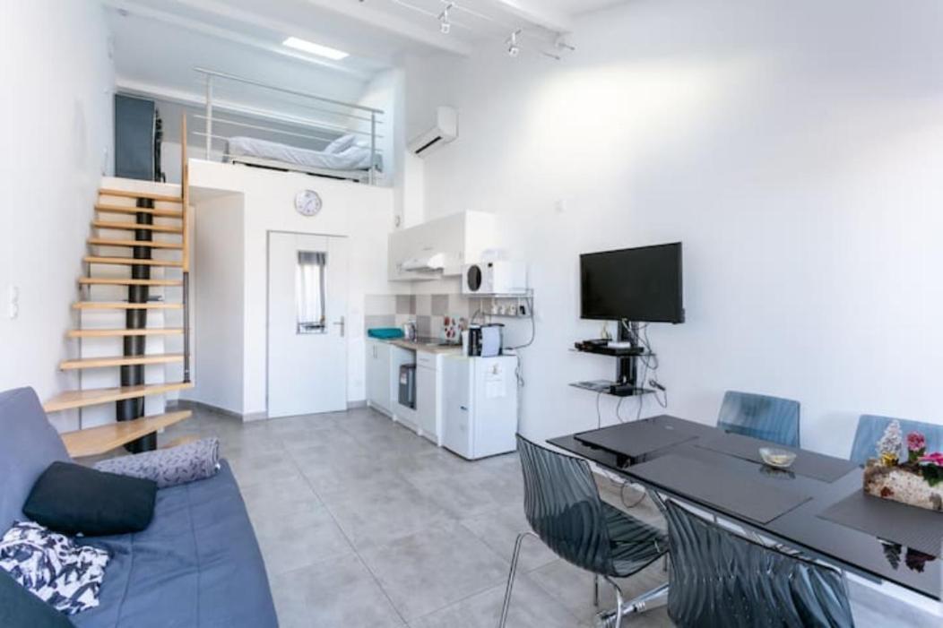Studio meublé Saint-André-de-Sangonis Esterno foto